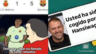 MEMES MALLORCA 1 FC BARCELONA 5 LIGA ESPAÑOLA 2024