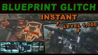 bo6 glitch: INSTANT prestige master level 1000 blueprint glitch tutorial.  blueprint swap glitch