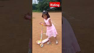 #cute #riding #ground #twisha