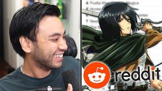 Gigguk REACTS to Reddit's Top 100 Anime