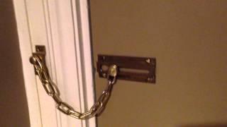 Hotel Door Chain FAIL