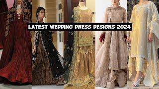 Top trendy wedding dress designs 2024 | Fancy dresses 2024 | Vintage Fusion | Part 2