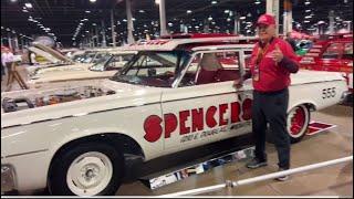 Butch Leal signing the Spencer Dodge lightweight  #dodge #mopar #nhra 