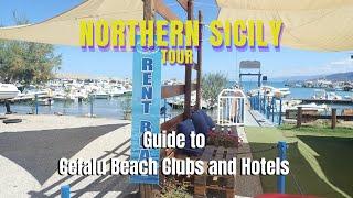 Sicily vlog. Guide to Cefalu's Hotel's & Beach clubs.