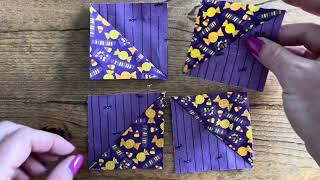 How to Make Your Quilt Blocks More Precise- Halloween Quilt