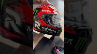 Unboxing Casque #Hjc RPHA 1- QUARTARARO REPLICA - Noir / Rouge Monster energy #unboxing #helmet