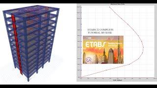 ETABS 22 Tutorial Modelling ,Analysis and Design  Multi-Story RC Shear Wall Structure