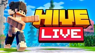  HIVE LIVE BUT BEDWARS AND SKYWARS!! (PLAYING WITH VIEWERS)