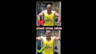 "Ultimate Chest Cross Cable Workout: Sculpt Your Pecs!"