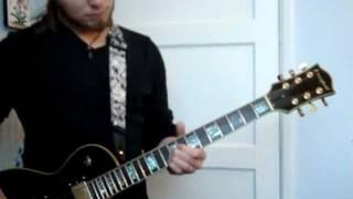 Om Shanti Om theme on electric guitar