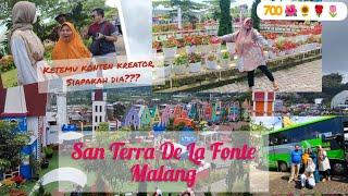 San Terra de laponte | Flora Wisata #viral di #malang #pujonmalang #santerradelaponte #happyfamily