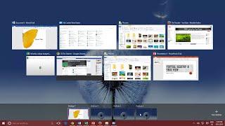 How to Use Task View and Virtual Desktop in Windows 10 Tutorial | The Teacher