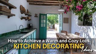 Cozy Kitchen Design Ideas: Choosing the Perfect Warm Colors