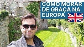 COMO MORAR NA EUROPA DE GRAÇA