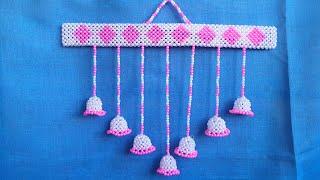 DIY Beaded Wall Hanging | Home Decoration ideas | Wall Hanging making with beads |Pearl Beaded Craft