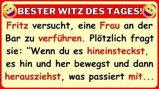  BESTER WITZ DES TAGES! Fritz versucht, eine heiße Frau an der Bar zu verführen...