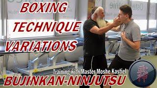 Bujinkan-Ninjutsu: Boxing Technique 4 Henka - Master Moshe Kastiel