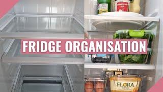 FRIDGE ORGANISATION | REFRIGERATOR CLEAN & ORGANISE WITH ME 2022 | SPRING CLEAN UK | MrsWendyJayne