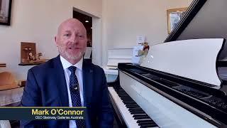 Mark O’Connor, CEO Steinway Galleries Australia Talks Steinway Pianos