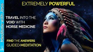 Receive Insight, Clarity & Wisdom.  Horse Medicine Powerful Guided Meditation Into The Unknown