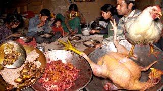 white big chicken in dharme's village Kitchen || dharme brother's family cooking || rural Nepal ||