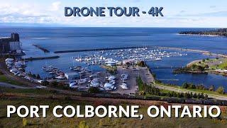 Port Colborne, Ontario in 4K  | Stunning Drone Views of the Welland Canal & Waterfront 