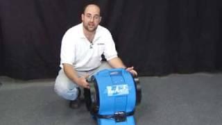 Dry Air 12" Vane Axial Fan - Jon-Don Video