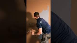 Skimming Walls #plasteringwork #construction #diy #plastering #drywall #plaster