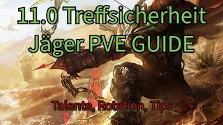 Treffsicherheit Jäger PVE GUIDE 11.0 | Talente, Rotation, Consumables, makros und mehr  Raid und M+