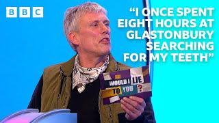 Bez: "I once spent eight hours at Glastonbury searching for my teeth." | Would I Lie To You?