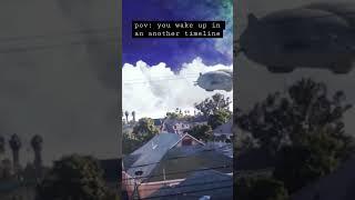 pov: you wake up and see unidentified objects in the sky #shorts