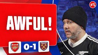 Liverpool Results Are Irrelevant! (White Yardie) | Arsenal 0-1 West Ham