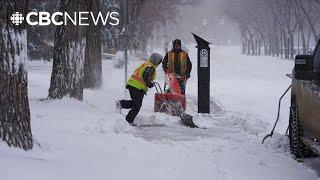 First winter storm wallops Saskatchewan