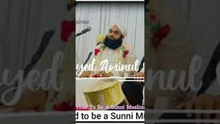 Sayyed Aminul Qadri Status||Sunni Status||Proud To Be A Sunni Muslim|| Islamic Status||#shorts