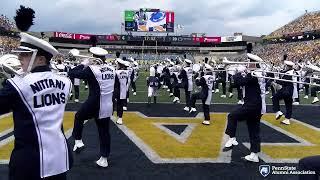 Penn State-West Virginia Blue Band halftime performance