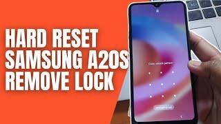 Hard Reset Samsung Galaxy A20s Remove Pattern Pin Password