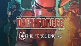 Star Wars: Dark Forces with The Force Engine. Widescreen support and much more. This is a must play.