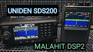 UNIDEN SDS200 & MALAHIT DSP2 SCANNER - RECEIVER