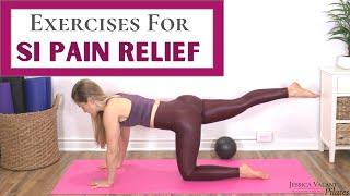 Physical Therapy Exercises for SI Joint Pain Relief! - No Equipment Needed