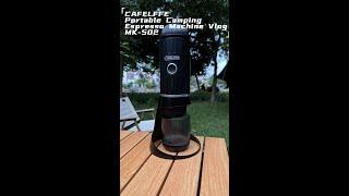 CAFELFFE Outdoor Camping&Hiking Portable Espresso Machine MK-502 #coffee #travel  #camping #portable