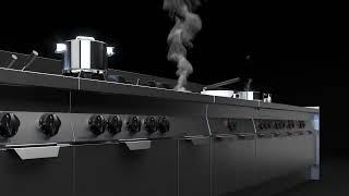 Mareno M0-70 Cooking line