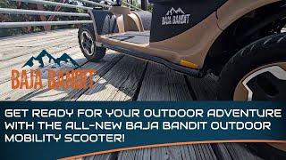 OFF-ROAD EXPLORATION: The ALL-NEW Baja Bandit Outdoor Mobility Scooter by Pride Mobility BA140