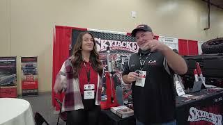 New Skyjacker shocks at Keystone Big Show with Chris from C&H Auto Accessories #754-205-4575