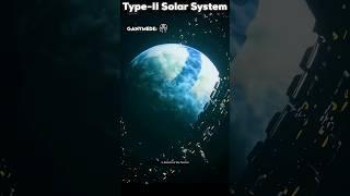 Now vs. Type II Civilization's Solar System