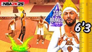 I Took The BEST 6’3 Guard Build to the *NEW* Ranked Proving Grounds in NBA 2K25 | Best Build 2K25