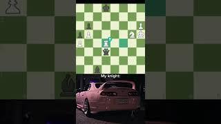 My chess pieces are cars  #shorts #chess #magnuscarlsen #hikaru