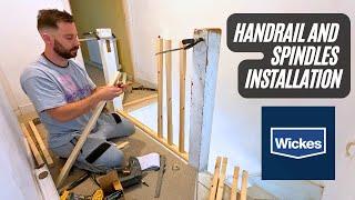 Handrail and Spindles Set installation from Wickes