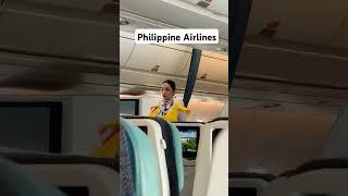 Safety First at Philippine Airlines #philippineairlines #philippines