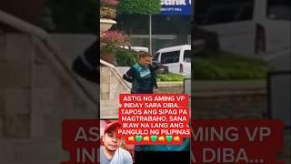 VP SARA #shorts #vpindaysara #trending #vpsara #indaysara #ofw #shortvideos #prrd #ejk #marcoleta