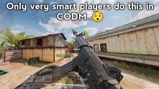 Only very smart players do this in CODM..